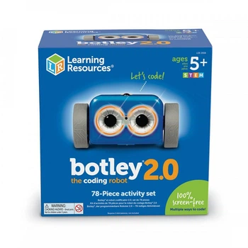 Игровой STEM-набор LEARNING RESOURCES – РОБОТ BOTLEY® 2.0 (программируемый робот, пульт, аксесс.) (92096)