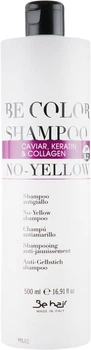Антижелтый шампунь с коллагеном, икрой и кератином Be Hair Be Color Shampoo No Yellow 500ml (859475-871367-2)
