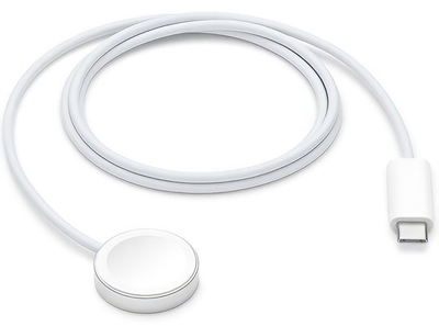 Зарядний пристрій Apple Watch Series 3/4/5/6/7/8/SE/SE 2/Ultra USB-C (Type-C) Magnetic Charging White