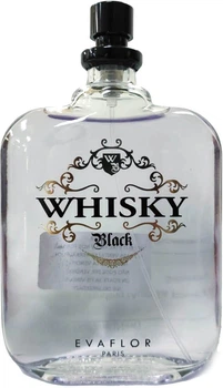 Тестер туалетної води для чоловіків Evaflor Whisky Black 100 мл (3509164893277)