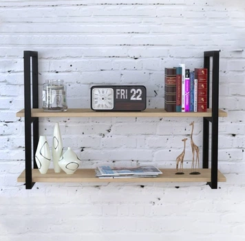 Настінна полиця в стилі Лофт StepLoft Shelf-104