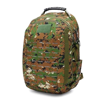 Рюкзак тканинний мілітарі JZ SB-JZC13009a-brown