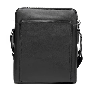 Мужская кожаная сумка премиум качества JZ SB-JZK19580-black