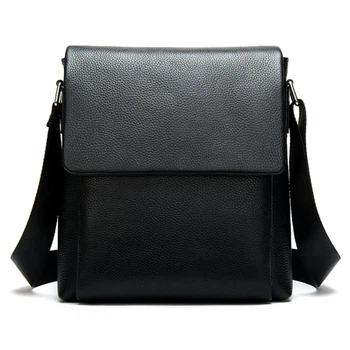 Мужская кожаная сумка премиум качества JZ SB-JZK11278-black