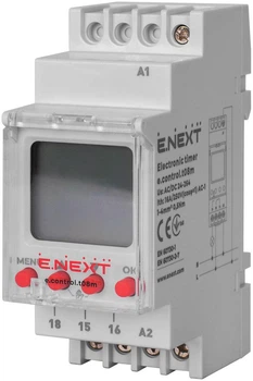 Таймер электронный E.NEXT e.control.t08m i0310034
