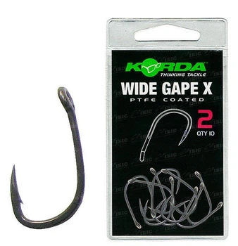 KORDA Гачки Wide Gape X , №4,KWGX4