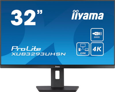 Монітор 31.5" iiyama ProLite XUB3293UHSN-B5