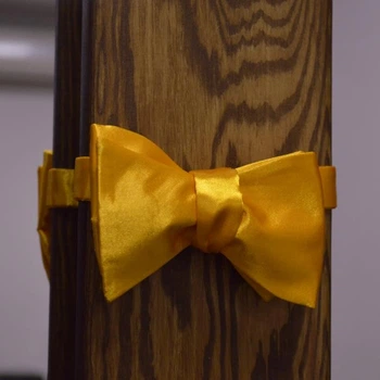 Галстук-бабочка Bow Tie House Basic ярко-желтая 00630