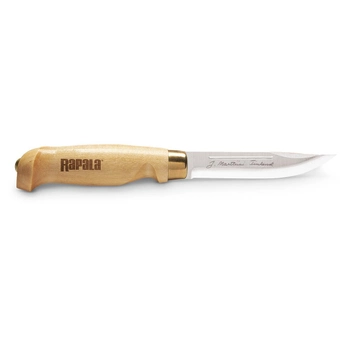 Охотничий финский нож с кожанным чехлом Rapala Classic Birch Collection (11,5 см)