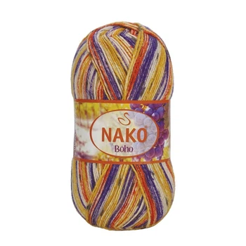 Пряжа носочна Nako Boho Concept 32842