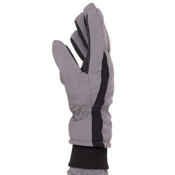 Перчатки для охоты и рыбалки на меху с закрытыми пальцами SP-Sport BC-9227 размер L Цвет: Серый