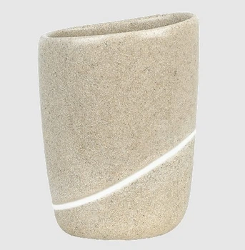 Стакан Spirella Etna polyresin песочный (10.14345)