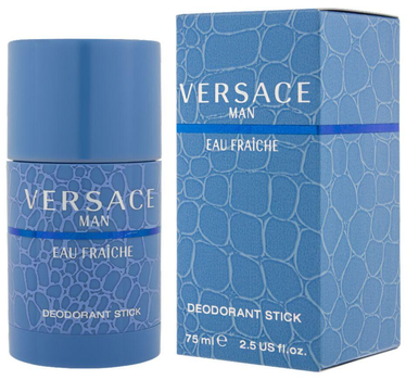 Парфумований дезодорант-стік для чоловіків Versace Man Eau Fraiche sztyft 75 мл (8011003816736)