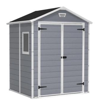 Сарай пластиковий Keter Manor 6x5DD сірий (7290103660390)
