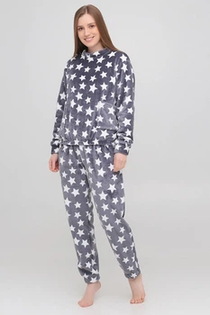 Комплект: свитшот и брюки Fleri 50(2XL) Графитовый (87060)