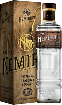 Горілка особлива Nemiroff De Luxe Rested in Barrel 0.7 л 40% (4820181428723)