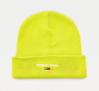 Шапка унисекс TOMMY JEANS Organic Cotton Neon Beanie