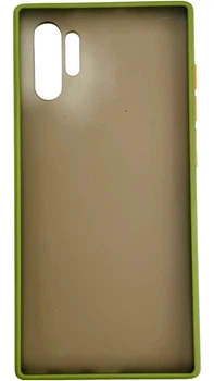 Чехол Matte Color на Samsung Galaxy Note 10 Plus светло-зеленый