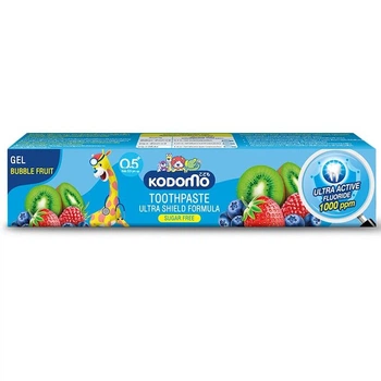 Детская зубная гель-паста Kodomo Ultra Shield Bubble Fruit для детей с 6 месяцев