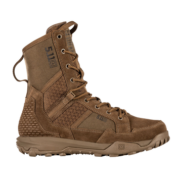Чоловічі тактичні черевики літні 5.11 Tactical A/T 8 Non-Zip Boot DARK COYOTE 37,5