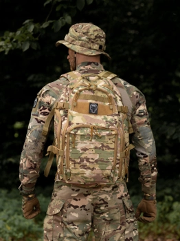 Тактический рюкзак BEZET Soldier 9558 Камуфляжный (2000134563561)