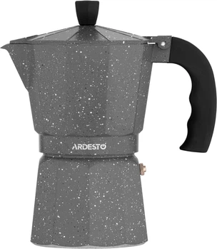 Гейзерная кофеварка ARDESTO Gemini Molise 9 чашек Серая (AR0809AGS)