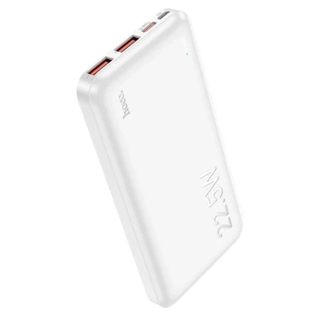 Внешний аккумулятор Павербанк Hoco J101 Astute Power Bank 10000mAh 22.5W White
