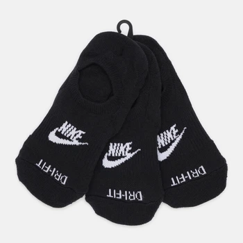 Носки женские короткие Nike U Nk Evryday Plus Cush Footie DN3314-010 34-38 Черные (195244776986)