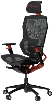 Крісло геймерське Lorgar Grace 855 Red/Black (LRG-CHR855RB)