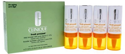 Сироватка для обличчя Clinique Fresh Pressed Daily Booster With Pure Vitamin C 4 x 8.5 мл (20714804480)