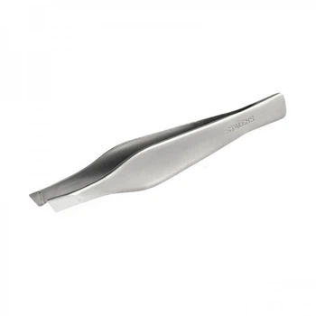 Пинцет для бровей Staleks Beauty&Care 30 Type 3 широкие скошенные кромки 9 см (4820121591869)