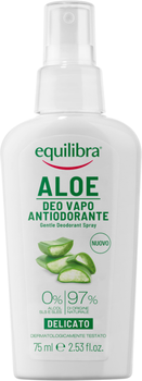 Дезодорант Equilibra проти неприємного запаху Алое Вера 75 мл (8000137010325)