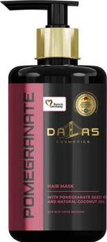 Маска для волосся Dalas Cosmetics з Олією гранатових кісточок та Кокосовою олією 900 мл (4262396141651)