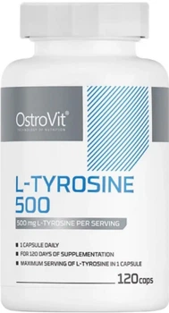 Енергетик OstroVit L-Tyrosine 500 мг 120 капсул (5903933908397)
