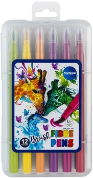 Фломастери-пензлики Centrum ART 12 кольорів (4030969897027)