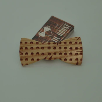 Бабочка Bow Tie House Basic деревянная веселая 05314
