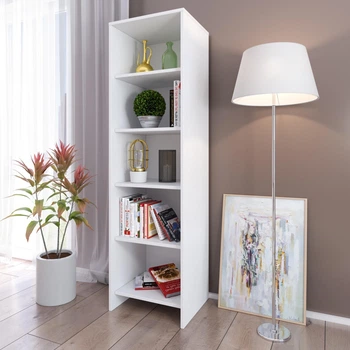 Стелаж книжковий Blonski 1545x440x370 мм Німфея Альба (44136)