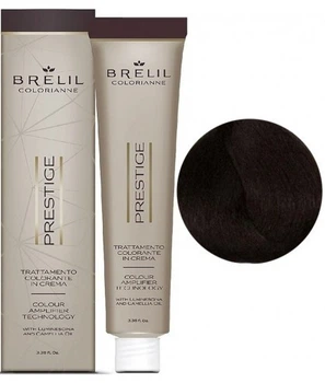 Краска для волос 5/34 Золотисто-медный светло-каштановый Colorianne Prestige Brelil Professional 100 мл