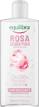 Рожева вода Equilibra Rose Pure Refreshing Water освіжаюча 200 мл (8000137016853)