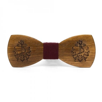 Галстук Бабочка деревянный Gofin wood 11,5х4,5 см (acs0002473)
