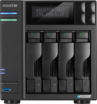 Мережеве сховище Asustor Lockerstor 4 Gen2 (AS6704T) (UAS6704T)