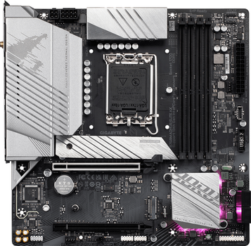 Материнская плата Gigabyte B760M Aorus Elite AX (s1700, Intel B760, PCI-Ex16)