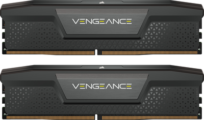 Оперативная память Corsair DDR5-5200 32768MB PC5-41600 (Kit of 2x16384) Vengeance Black (CMK32GX5M2B5200C40)