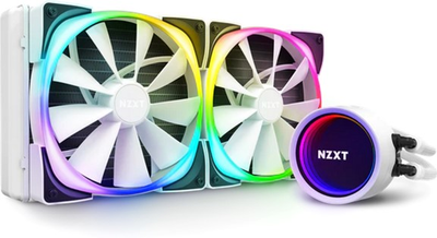 Система жидкостного охлаждения NZXT Kraken X63 280 мм White RGB Fans (RL-KRX63-RW)