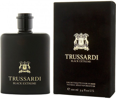 Туалетна вода для чоловіків Trussardi Black Extreme EDT M 100 мл (8011530994808)