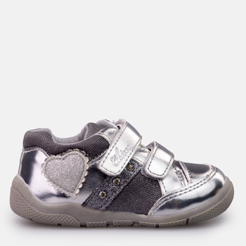 Дитячі кросівки для дівчинки Chicco 010.62536-020 23 14.5 см Сріблясті (8051182018699)