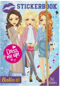 Стикербук Besties А4 Одень меня (961001) (8715427096285)