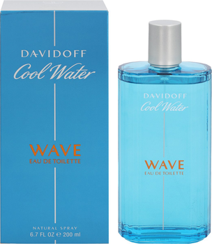 Woda toaletowa Davidoff Cool Water Wave EDT M 200 ml (3614223685523)