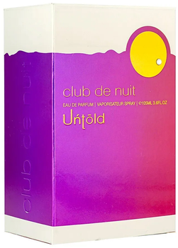 Woda perfumowana unisex Armaf Club De Nuit Untold 105 ml (6294015164176)