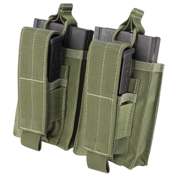 Подсумок для магазинов AR молле Condor Double AR10/M14 Kangaroo Mag Pouch 191040 Чорний